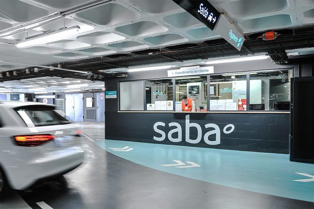 Parkings publics gérés par SABA